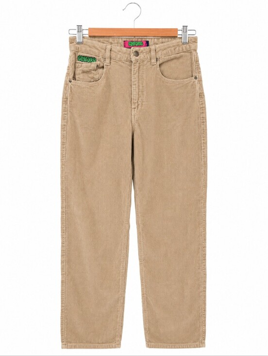 Empyre Pants - Empyre Y2K Beige Corduroy High Rise Jeans Skate Pants Size 0